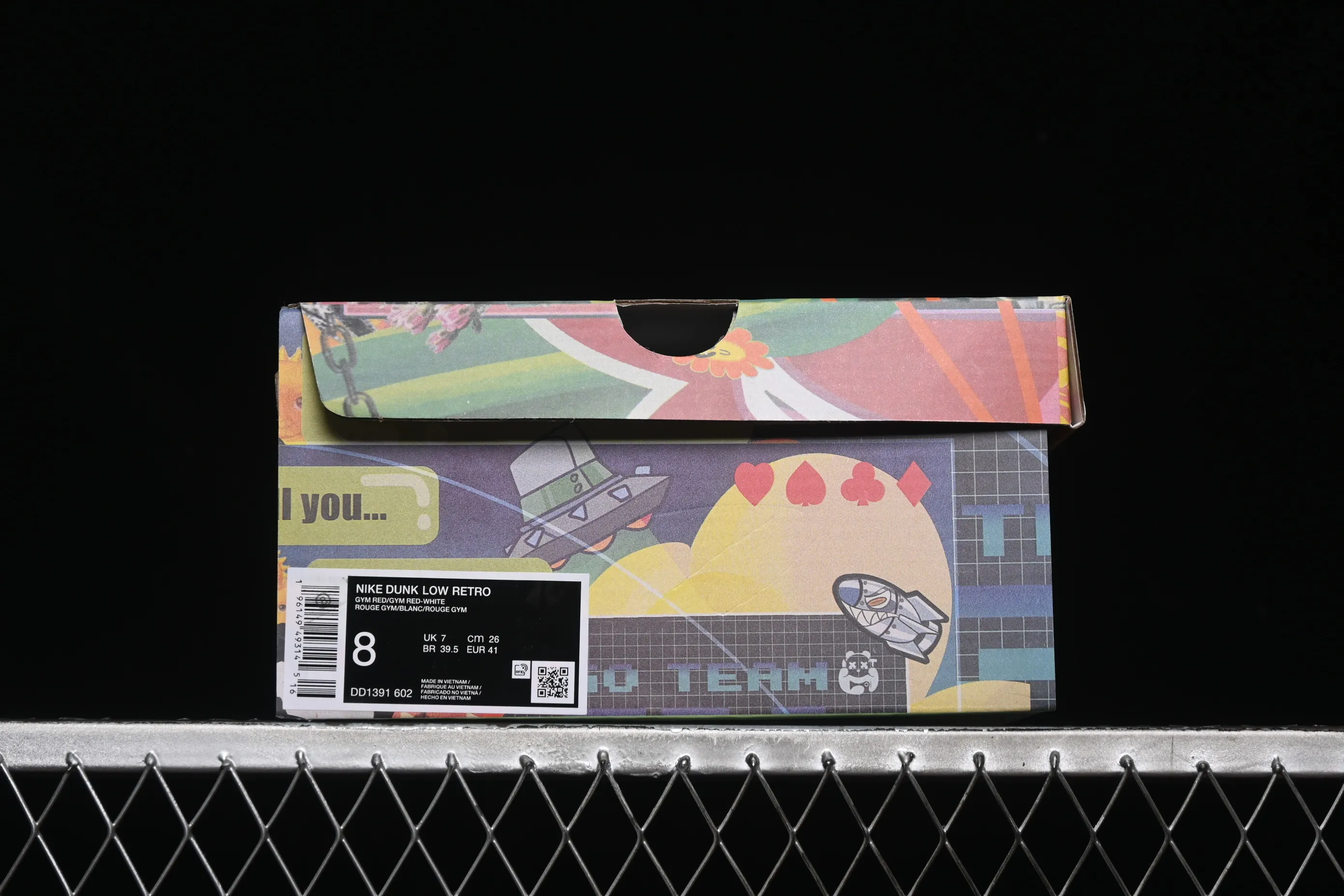 All categories Nk SB Dunk Series Nk SB Dunk Low High-end customized low-top sneakers Nike SB Dunk Low white black red strap low-top casual sneakers DD1391-602